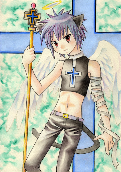 猫耳少年天使 梢瓏 さんのイラスト ニコニコ静画 イラスト