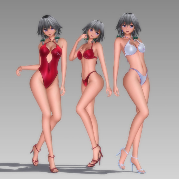 Rqっぽい水着の咲夜さん アールビット さんのイラスト ニコニコ静画 イラスト