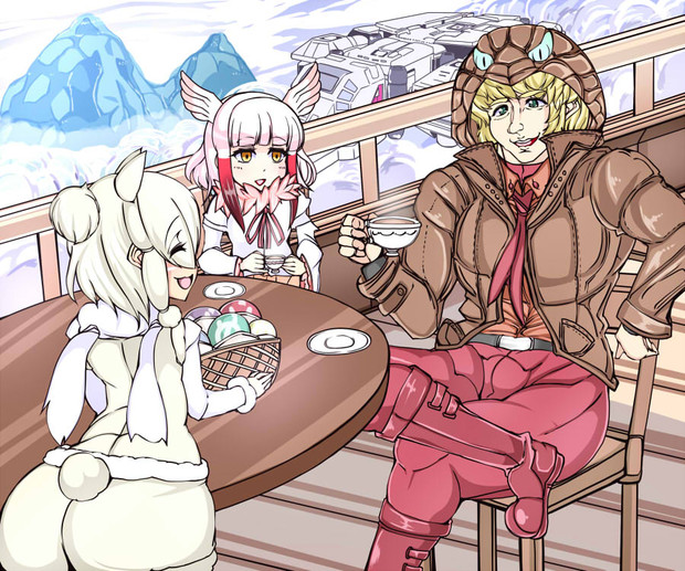 ようこそジャパリカフェへ メアーおにいさん さんのイラスト ニコニコ静画 イラスト