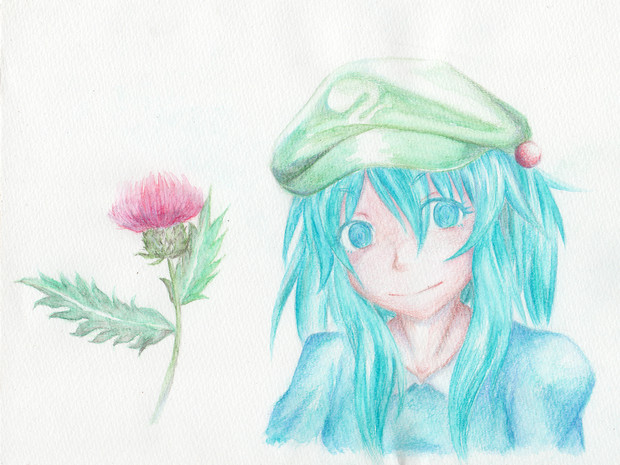 河童と薊 十二而 さんのイラスト ニコニコ静画 イラスト