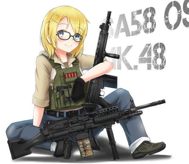 銃女子 関野武弘 さんのイラスト ニコニコ静画 イラスト