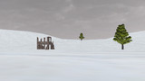 【MMDモデル配布】雪原地帯【OMF7】