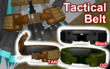 Tactical Belt ver1.0 【MMDモデル配布】
