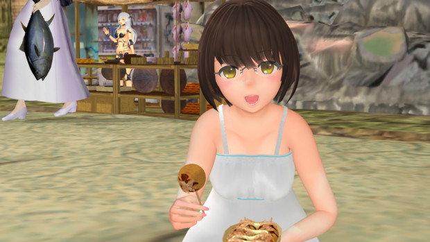 たこ焼きか焼きそばが食べたい いぬえんどぅ さんのイラスト ニコニコ静画 イラスト