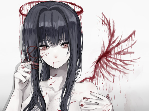 欠陥天使 赫井苹果 あかいりんご さんのイラスト ニコニコ静画 イラスト