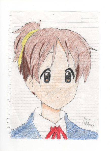 けいおん 平沢憂を描いてみた 放置 さんのイラスト ニコニコ静画 イラスト
