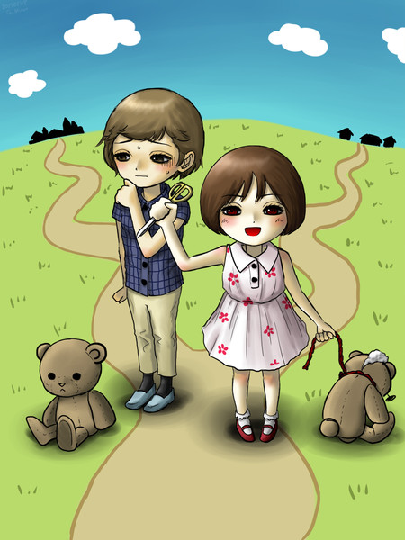 正直村の女の子 G Minor さんのイラスト ニコニコ静画 イラスト