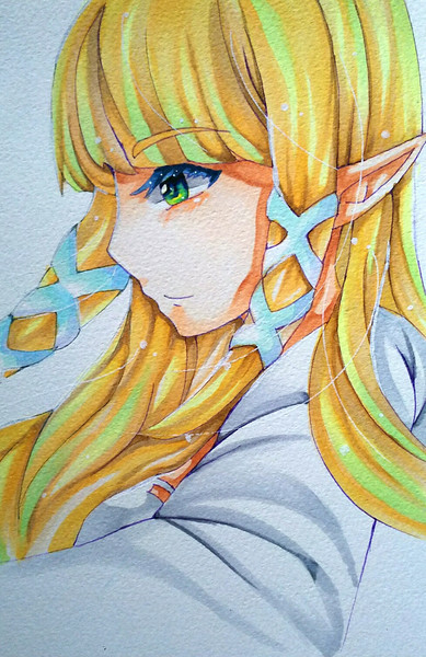 スカウォゼルダ姫 夕海ソラ 旧 風沢ソラ さんのイラスト ニコニコ静画 イラスト
