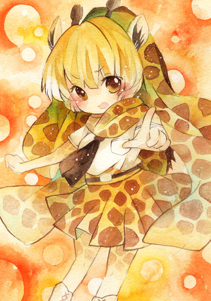 アミメキリンちゃん キリン さんのイラスト ニコニコ静画 イラスト
