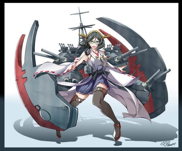 霧島改二 カニ三昧 さんのイラスト ニコニコ静画 イラスト