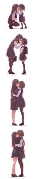 歳の差百合キス かごのとり ゆりかご さんのイラスト ニコニコ静画 イラスト