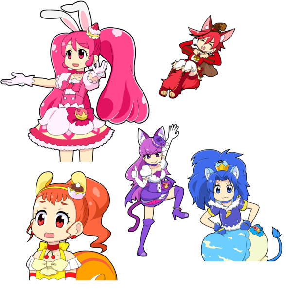 プリキュアフレンズの素材集