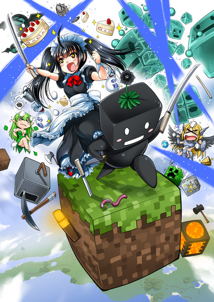 ゆっくり工魔クラフトs5 支援絵 Gen Genetrix さんのイラスト ニコニコ静画 イラスト