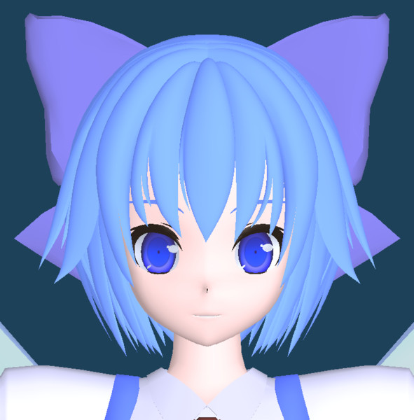 東方mmd チルノちゃん可愛い クレサト さんのイラスト ニコニコ静画 イラスト
