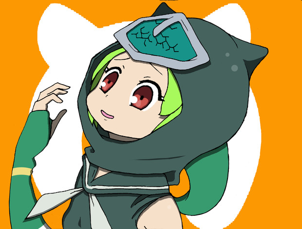パンサーカメレオンちゃん けものフレンズ 今回とても忍びっぽいでござるぅー 愉悦の表情 Shin Nosuke さんのイラスト ニコニコ静画 イラスト