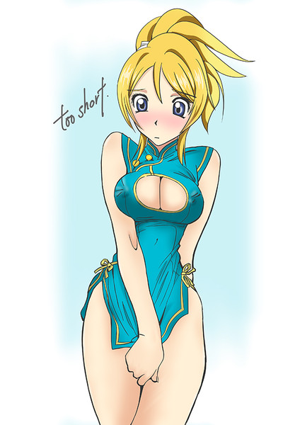 小さめチャイナの絢瀬絵里 Yuki No14 さんのイラスト ニコニコ静画 イラスト