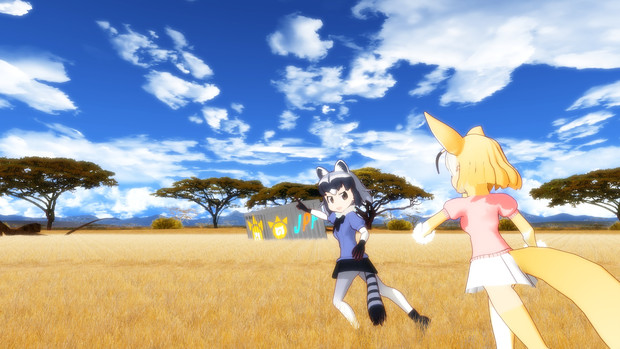 Mmdけもフレ フェネックの寿命は10年 Eipis 帽子の人 さんのイラスト ニコニコ静画 イラスト