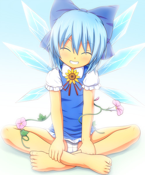 日焼けしたチルノちゃん