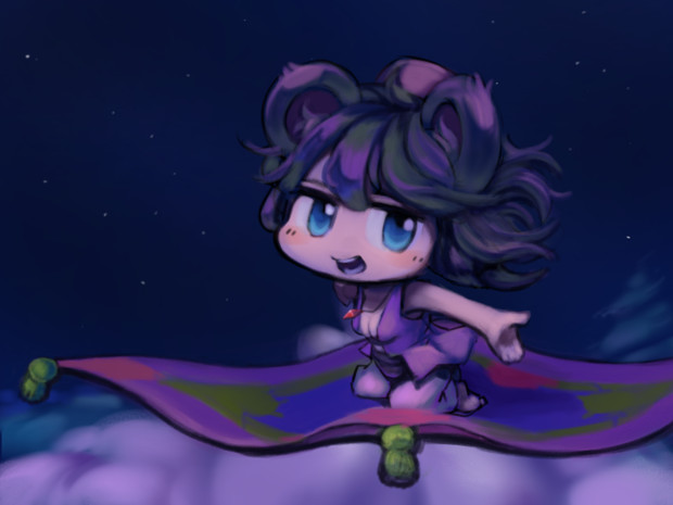 アラジンと化した偽nyn姉貴 ニコニコ静画 イラスト