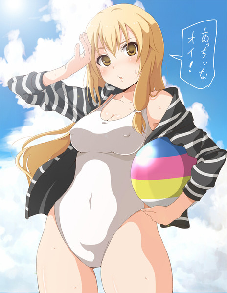 水着パーカー ニコニコ静画 イラスト