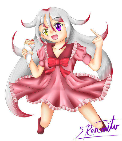 エビデンスはチョコレートの夢をみる のエビデンスちゃん 白澤 蓮蜜 さんのイラスト ニコニコ静画 イラスト