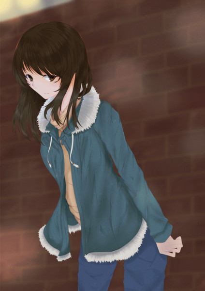 モッズコートお姉さん キュウサ さんのイラスト ニコニコ静画 イラスト