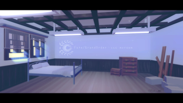 Mmdステージ配布 Fgo Cccマイルーム ニコニコ静画 イラスト
