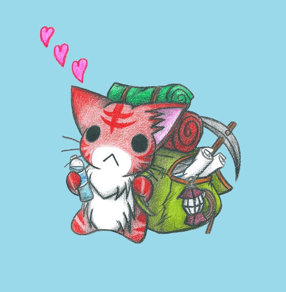 探検家にゃんこ わにねこwithくまこ さんのイラスト ニコニコ静画 イラスト