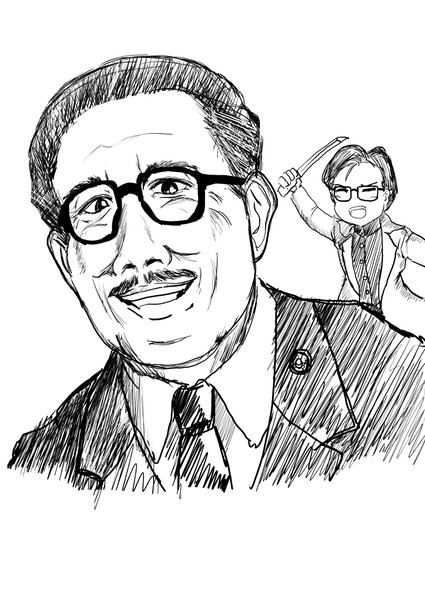 ワンドロ 人間機関車 日本社会党委員長 淺沼 稻次郞 となりのマッキンタイア さんのイラスト ニコニコ静画 イラスト