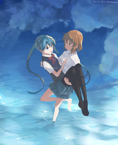 お姫様抱っこ 夏目金時 さんのイラスト ニコニコ静画 イラスト