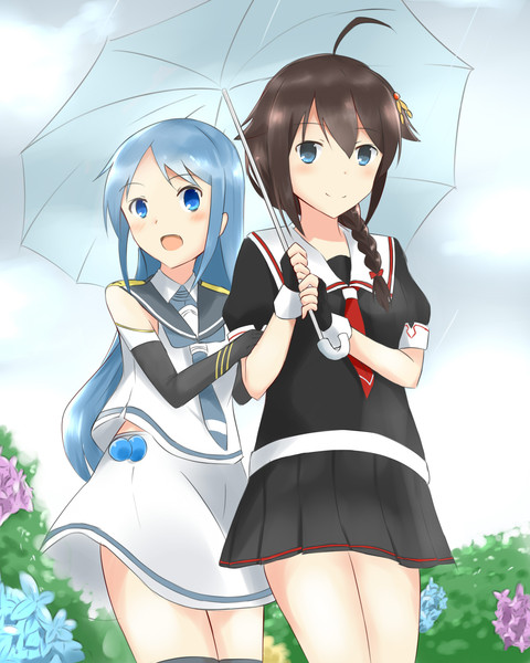 梅雨時雨 雨五月雨 泉水すばる さんのイラスト ニコニコ静画 イラスト