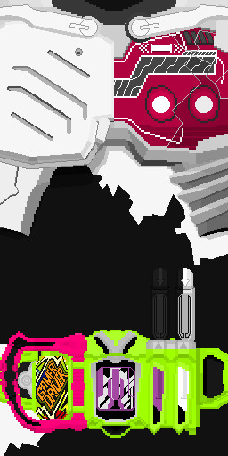 仮面ライダーゲンム Lv X 0 ゾンビアクションゲーマー Garuga07 さんのイラスト ニコニコ静画 イラスト