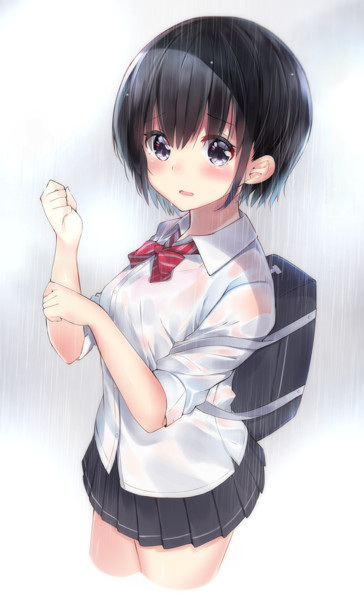 雨に降られる ねく Neku さんのイラスト ニコニコ静画 イラスト