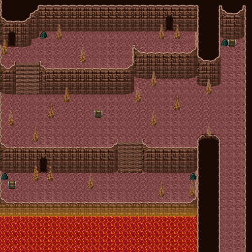 Rpg風map 火山洞窟 キュレイ さんのイラスト ニコニコ静画 イラスト