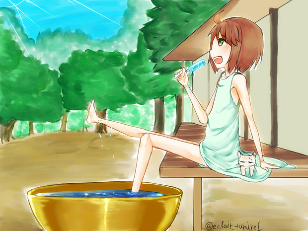 夏の風物詩 えくもん 旧つみれなべ さんのイラスト ニコニコ静画 イラスト