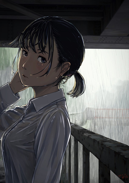 雨に濡れたから たねんぼ さんのイラスト ニコニコ静画 イラスト