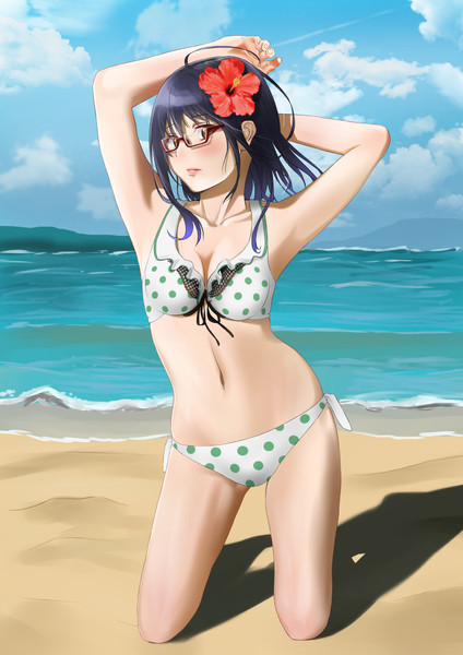 水着の女の子 ニコニコ静画 イラスト