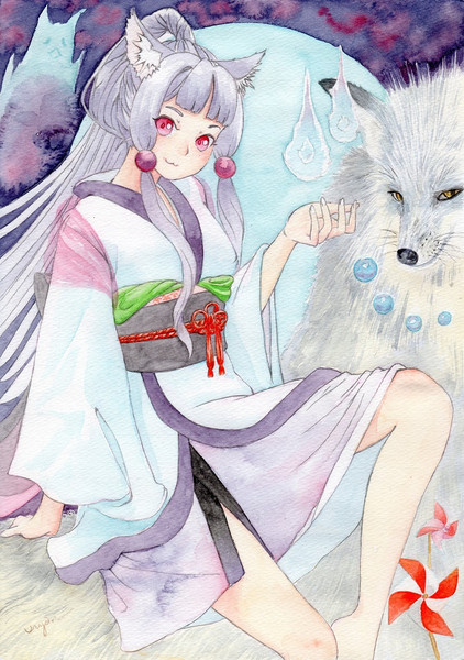 狐の神様とイタコ姉様 うりゃん 仙コミa57 58 さんのイラスト ニコニコ静画 イラスト