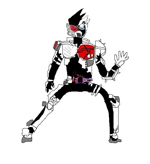 仮面ライダーゲンム ゾンビゲーマー Level X ニコニコ静画 イラスト