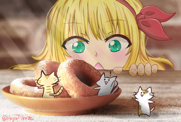 お腹すいたなぁ あ Hayatikaze さんのイラスト ニコニコ静画 イラスト