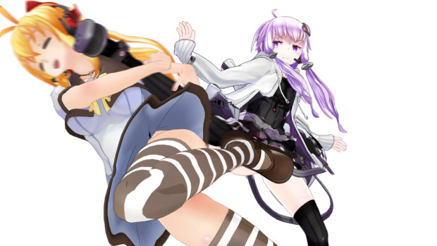 ハイキック 直撃 ゆかり わいえむ さんのイラスト ニコニコ静画 イラスト
