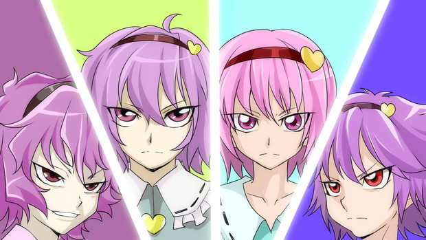 同じ顔が四人 トレス カノナリ さんのイラスト ニコニコ静画 イラスト