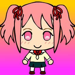 ちびっとジェネレータでまどかを作ってみた ぜぶらにえん さんのイラスト ニコニコ静画 イラスト