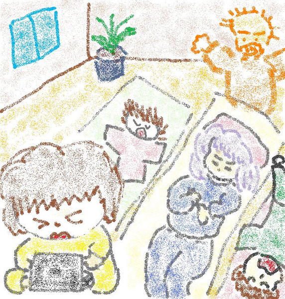 でるｓ一家の夜