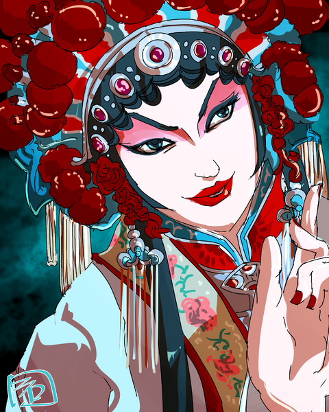 京劇 カズイシ さんのイラスト ニコニコ静画 イラスト