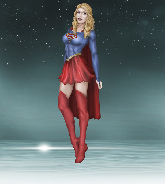 Dc Supergirl Kara Zor El Prime Earth 001 Kams さんのイラスト ニコニコ静画 イラスト