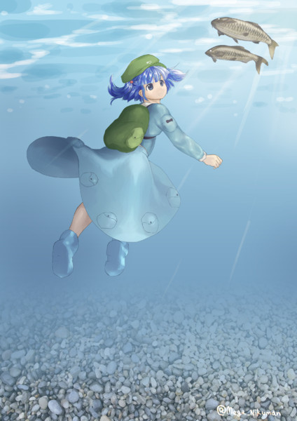 にとり In 川 メガにくまん2 さんのイラスト ニコニコ静画 イラスト