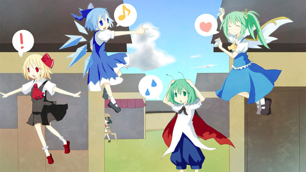 第9回東方ニコ童祭 寺子屋に行くぞ Ed絵募集 とろ さんのイラスト ニコニコ静画 イラスト