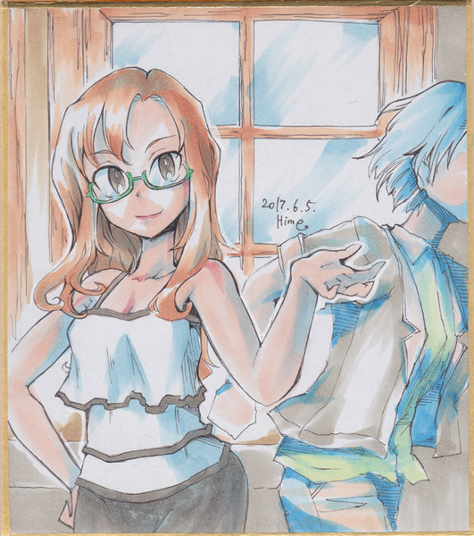 今日の色紙 308 香月早苗 Hime さんのイラスト ニコニコ静画 イラスト