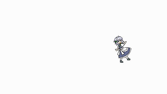 動く不思議な咲夜 二ノ瀬泰徳 さんのイラスト ニコニコ静画 イラスト